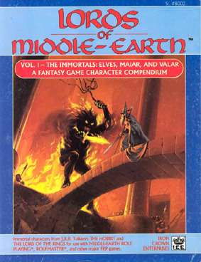 Lords of Middle-Earth, Vol 1 - The Immortals: Elves, Maiar, and Valar by Mark Colborn, Peterc Fenlon, Angus McBride