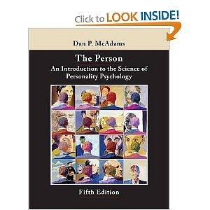 The Person 5th (Fifth) Edition byMcAdams by McAdams, McAdams