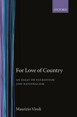 For Love of Country by Maurizio Viroli