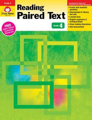 Reading Paired Text, Grade 4 by Evan-Moor Educational Publishers