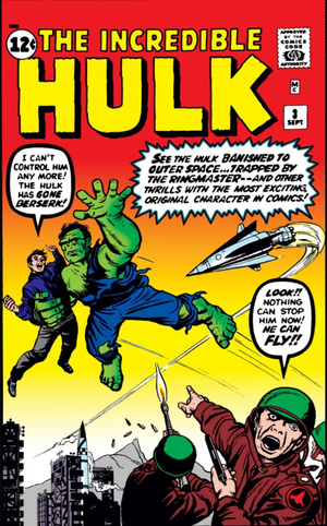 Incredible Hulk #3 by Stan Lee