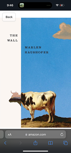 The Wall by Marlen Haushofer (6-Jun-2013) Paperback by Marlen Haushofer, Marlen Haushofer