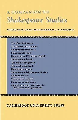 A Companion to Shakespeare Studies by 