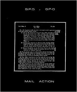 G.P.O. Versus G.P-O: A Chronicle of Mail Art on Trial by Genesis P-Orridge