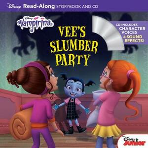 Vampirina: Vee's Slumber Party [With Audio CD] by Disney Books