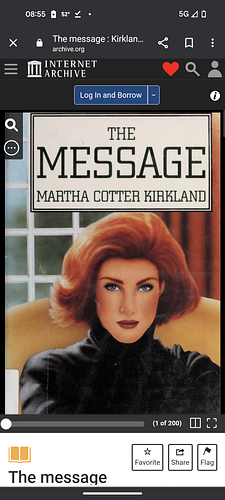 The Message by Martha Cotter Kirkland
