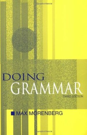 Doing Grammar by Max Morenberg