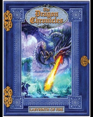 Labyrinth of Fire (The Dragon Chronicles) by Claire Hawcock