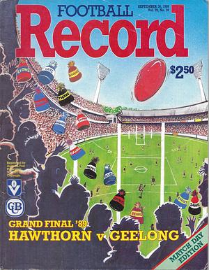 1989 Grand Final Footy Record Hawthorn vs. Geelong by 