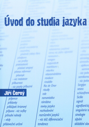 Úvod do studia jazyka by Jiří Černý