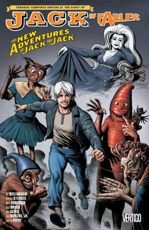 Jack of Fables, Vol. 7: The New Adventures of Jack and Jack by José Marzán Jr., Tony Akins, Chris Roberson, Russ Braun, Andrew Pepoy, Bill Willingham, Lilah Sturges