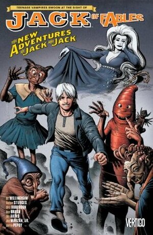 Jack of Fables, Vol. 7: The New Adventures of Jack and Jack by José Marzán Jr., Andrew Pepoy, Lilah Sturges, Chris Roberson, Tony Akins, Russ Braun, Bill Willingham