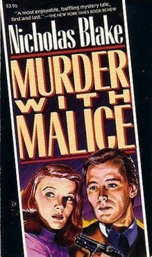 Murder with Malice by Nicholas Blake