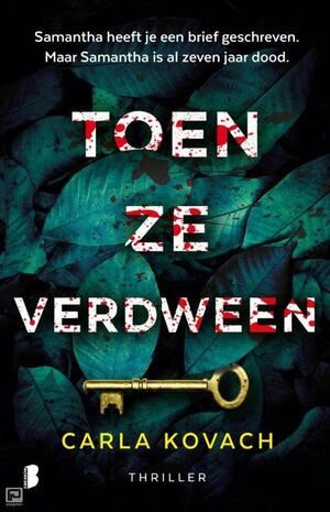 Toen ze verdween by Carla Kovach