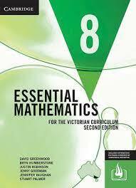 Essential mathematics For The Victorian Curriculum Second Edition Year 8 by Jennifer Vaughan, Stuart Palmer, Jenny Goodman, David Greenwood, Justin Robinson, Bryn Humberstone