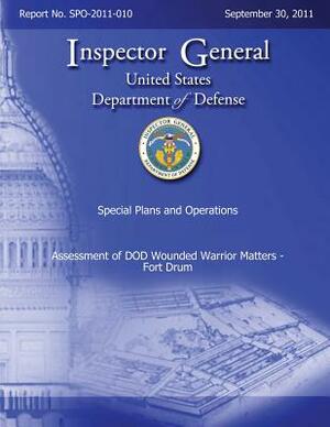 Assessment of DoD Wounded Warrior Matters - Form Drum by Department Of Defense