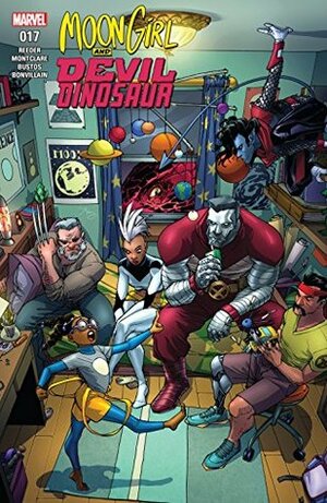 Moon Girl and Devil Dinosaur #17 by Brandon Montclare, Natacha Bustos, Amy Reeder