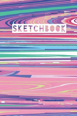 Sketchbook: Abstract Glitch Distortion Pastel Art Design by Frasier Cheng-Binns