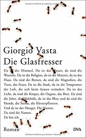 Die Glasfresser by Giorgio Vasta, Ulrich Hartmann