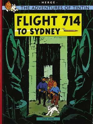 Tintin And Flight 714 by Hergé