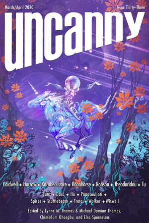 Uncanny Magazine Issue 33: March/April 2020 by Chimedum Ohaegbu, Elsa Sjunneson, Michael Damian Thomas, Lynne M. Thomas