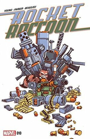 Rocket Raccoon #10 by Skottie Young, Jake Parker