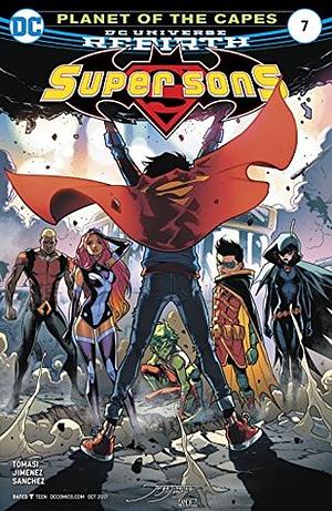 Super Sons #7 by Peter J. Tomasi, Alejandro Sánchez, Jorge Jimenez