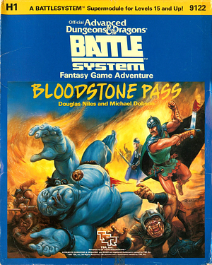 Bloodstone Pass by Michael S. Dobson, Douglas Niles