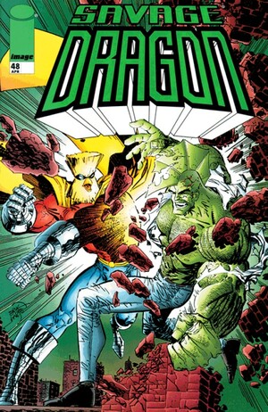 Savage Dragon #48 by Erik Larsen