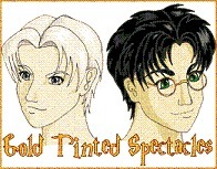 Gold Tinted Spectacles by beren
