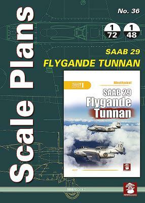 Scale Plans No. 36. SAAB 29 Flygande Tunnan by Dariusz Karnas