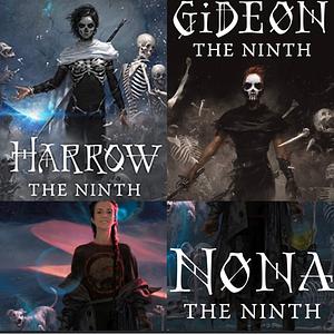 The Locked Tomb Series, Harrow the Ninth, Gideon the Ninth and Nona the Ninth, Set of 3 Books by Tamsyn Muir