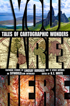 You Are Here - Tales of Cartographic Wonders by Charlotte Ashley, Jez Patterson, Lee Blevins, Christopher Walker, Kate Coe, Neil James Hudson, Robert A. Francis, Alec Hutson, Josephe A. Lopez, Adam R. Shannon, Andrew Leon Hudson, Jason W. LaPier, Lindsay Buroker, N.E. White, Lynn Rushlau, Wilson Geiger, P.J. Richards, Igor Ljubuncic, Daniel Ausema