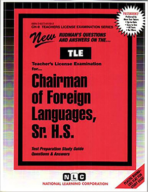 Foreign Languages, Sr. H.S.: Passbooks Study Guide by National Learning Corporation