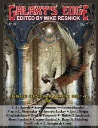 Galaxy's Edge Magazine: Issue 7 by C.J. Cherryh, Lou J. Berger, Elizabeth Bear, Mercedes Lackey, Martin L. Shoemaker, Robert Sheckley, L. Sprague de Camp, Brad R. Torgersen, Mike Resnick, Robert T. Jeschonek, Steve Cameron, Alexei Panshin
