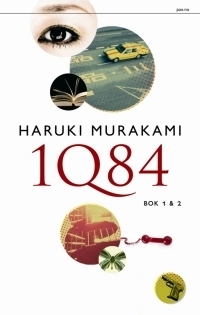 1Q84 bok 1 & 2 by Ika Kaminka, Haruki Murakami
