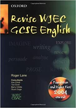 Revise Wjec Gcse English. Roger Lane by Roger Lane