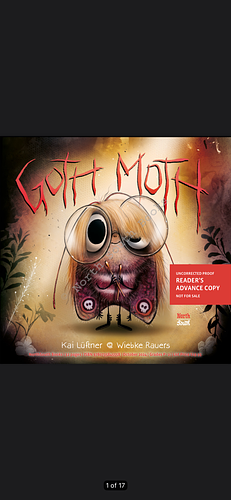 Goth Moth by Kai Luftner