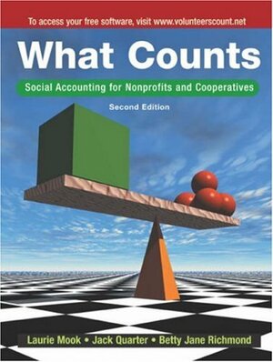 What Counts: Social Accounting For Nonprofits And Cooperatives by Laurie Mook, Jack Quarter, Betty Jane Richmond