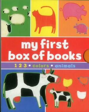 My First Box of Books: 1-2-3, Colours, Animals by 