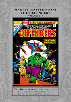Marvel Masterworks: The Defenders, Vol. 5 by Steve Gerber