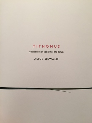 Tithonus: 46 minutes in the life of the dawn by Alice Oswald