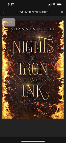 Nights of Iron and Ink by Shannen Durey