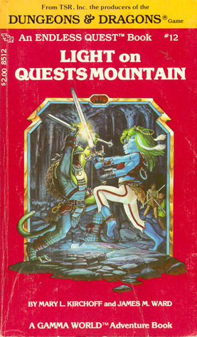 Light On Quests Mountain by Steve McAfee, Mary L. Kirchoff, James M. Ward, Keith Parkinson