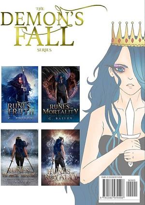 Demon's Fall: The Official Adult Coloring Book by G. Bailey
