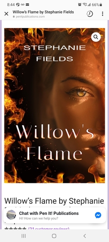 Willow's Flame by Stephanie Fields