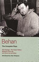 Behan Complete Plays by Brendan Behan