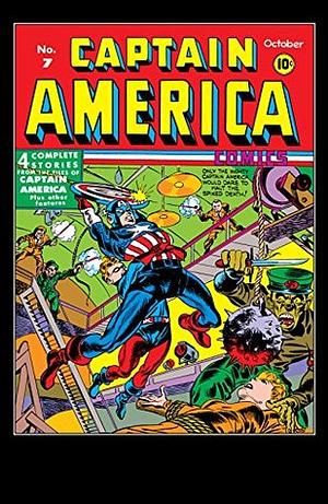 Captain America Comics (1941-1950) #7 by Al Avison, Jack Kirby, Charles Nicholas, Joe Simon