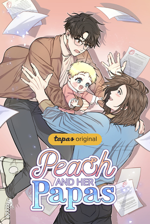 Peach and her papas by Gom, AkaimE, Rafaela