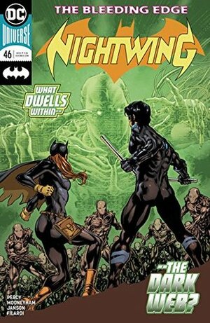 Nightwing #46 by Klaus Janson, Benjamin Percy, Mike Perkins, Lalit Sharma, Nick Filardi, Christopher Mooneyham, Scott Hanna, Declan Shalvey, Jordie Bellaire, Dave McCaig